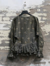 Mutedance 25 Autumn/Winter Round Neck Top Skirt Plant Dye Highly Handmade MD-MD25FW66-dark green (MD25FW65)